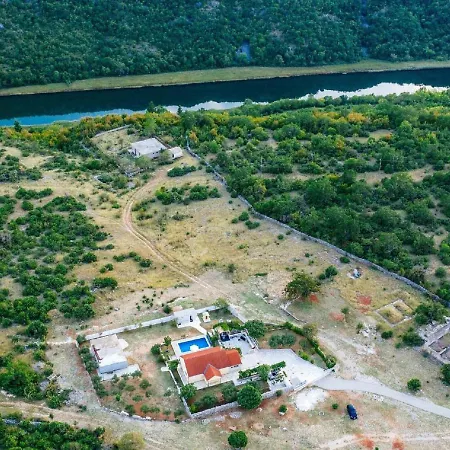 Vila Charming With Private Pool In Dalmatia Zaton Obrovacki
